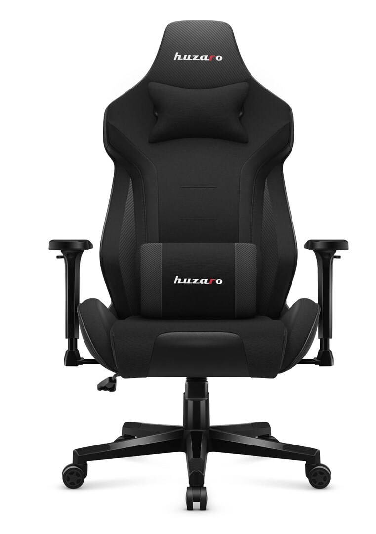 Huzaro Force 7.6 Υφασμάτινη Καρέκλα Gaming με Ρυθμιζόμενα Μπράτσα Μαύρη - Image 6