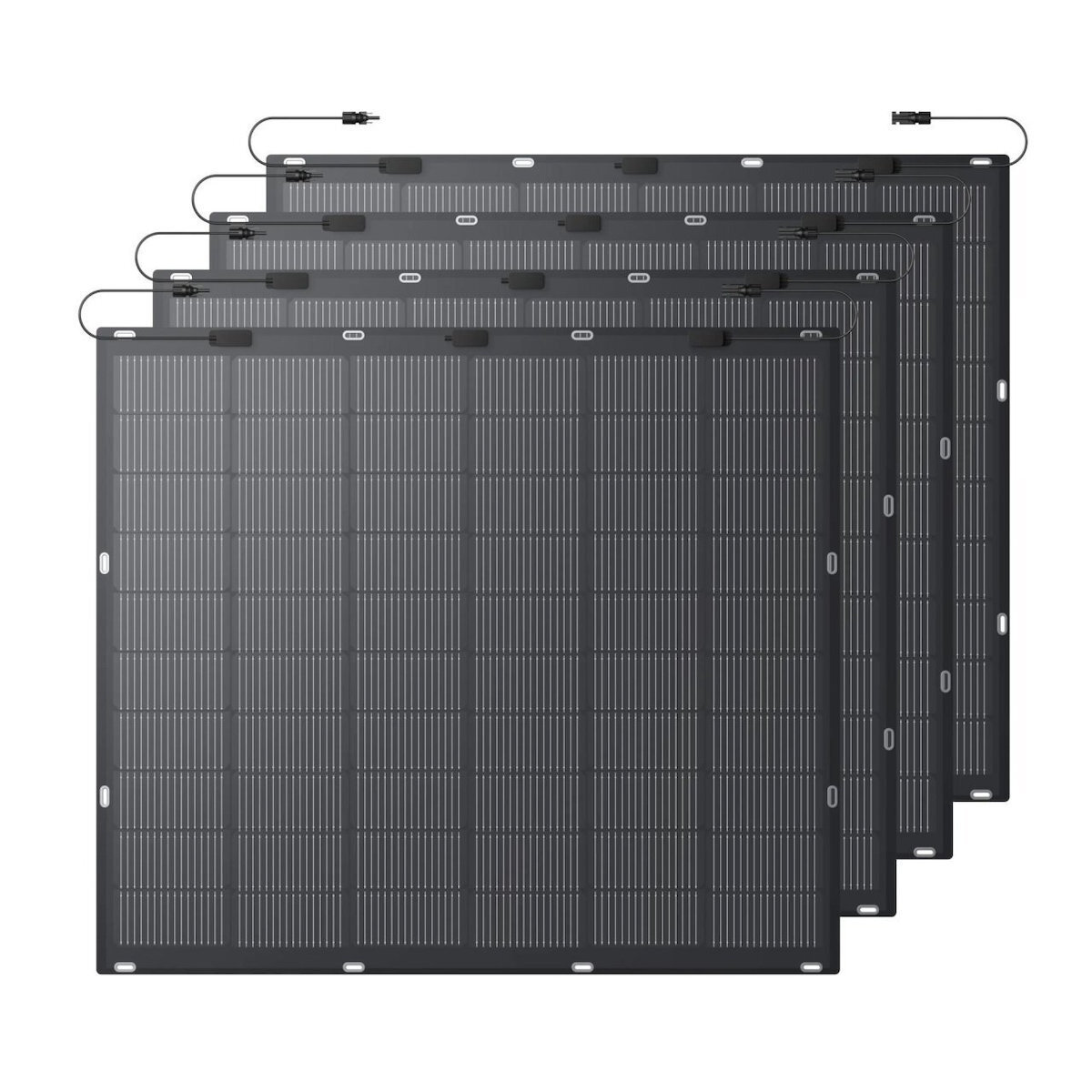 Anker Solix Fs20 225w Flexible Solar Panel Set 4 Pieces