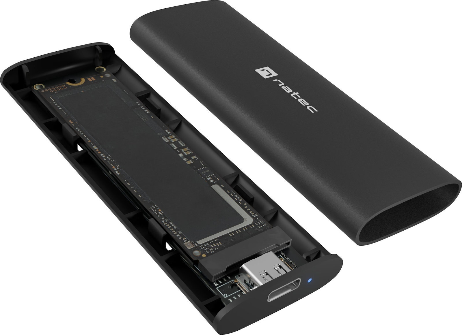 Natec Θήκη για Σκληρό Δίσκο M.2 SATA III NVME με σύνδεση Type-C - Image 7