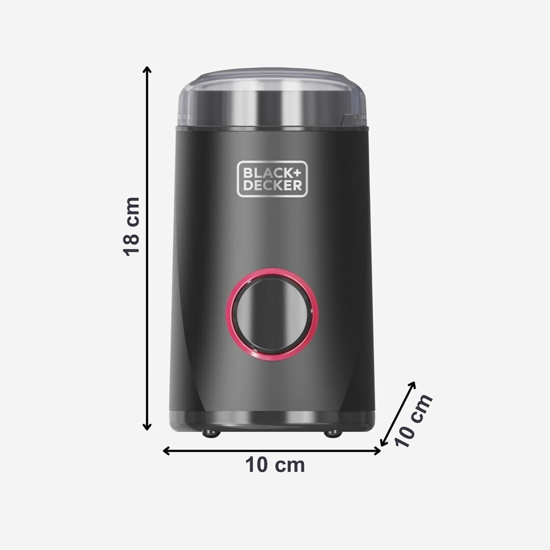 Black & Decker Ηλεκτρικός Μύλος Καφέ 150W με Χωρητικότητα 50gr Καφέ - Image 4