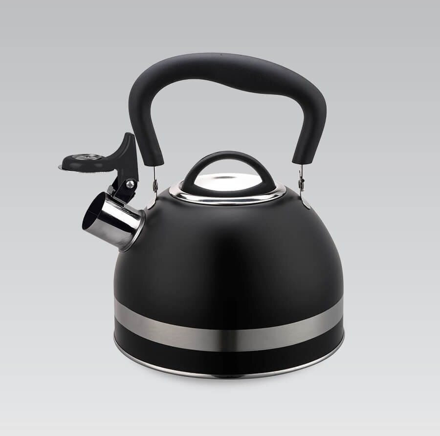 Maestro Τσαγιέρα Ανοξείδωτη Μαύρη 1800ml - Image 6