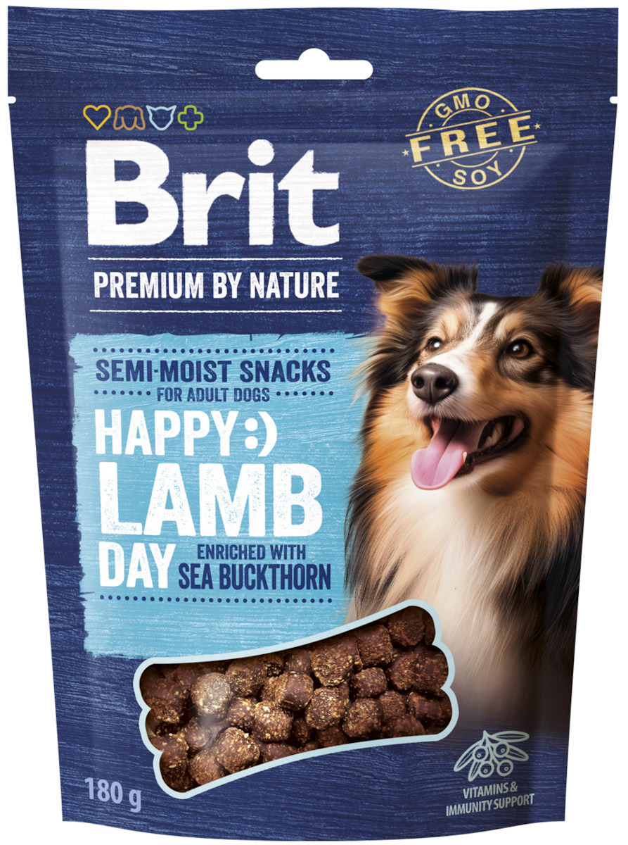 Brit Snacks Λιχουδιά Σκύλου Αυτί από Αρνί / Κρέας 180gr