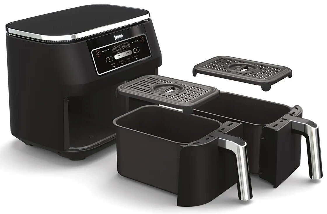 Ninja Foodi Dual Zone 7.6lt με Wi-Fi Μαύρο - Image 7