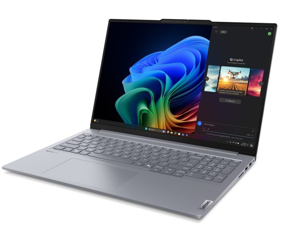 Lenovo ThinkBook 16 Gen 7 16" IPS FHD+ (Snapdragon-X Plus X1P-42-100/32GB/512GB SSD/W11 Pro) Luna Grey (US Keyboard) - Image 3