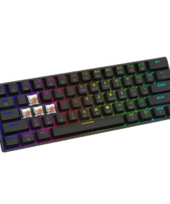Alternative view of Savio Blackout X2 Gaming Μηχανικό Πληκτρολόγιο 60% με Outemu Peach διακόπτες και RGB φωτισμό (Αγγλικό US)