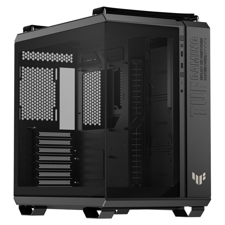 Asus TUF Gaming GT502 Horizon ARGB Midi Tower Κουτί Υπολογιστή με Πλαϊνό Παράθυρο Black Edition - Image 2