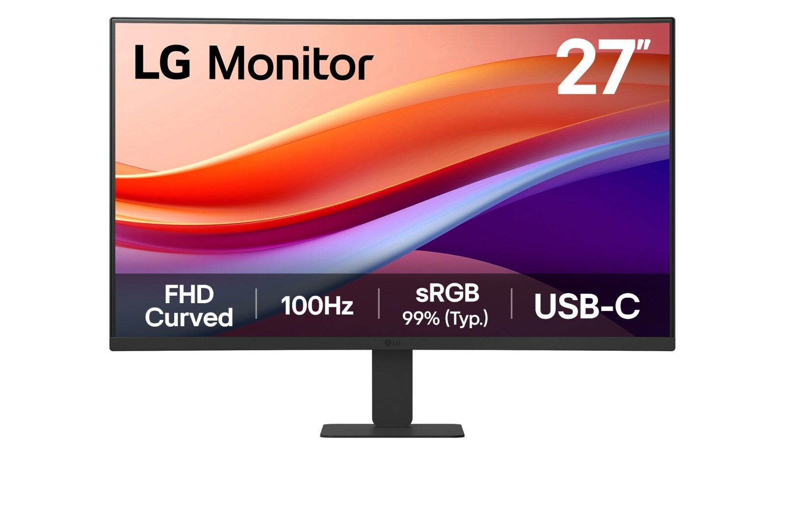 LG 24U421A-B VA HDR Curved FHD 1920x1080