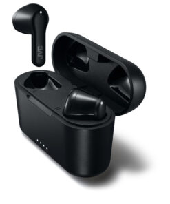 JVC HA-A3T Earbud Bluetooth Handsfree Ακουστικά με Αντοχή στον Ιδρώτα και Θήκη Φόρτισης Μαύρα