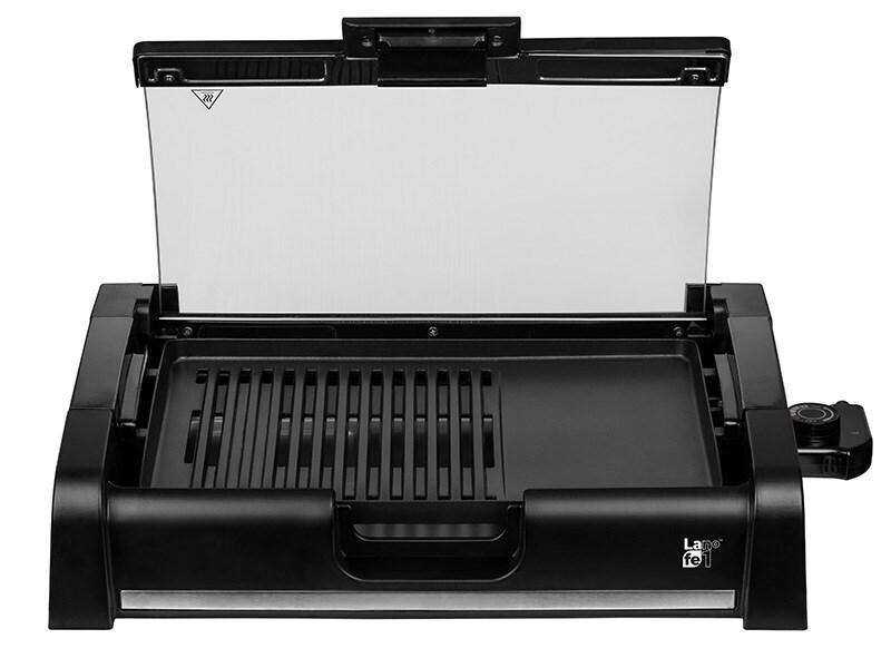 Lafe Ψησταριά Λείας & Αυλακωτής Πλάκας 1650W - Image 3