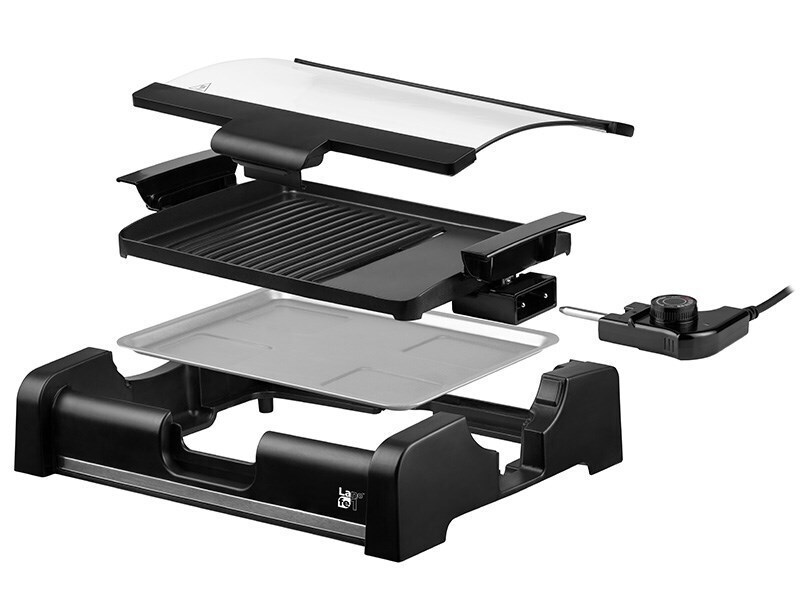 Lafe Ψησταριά Λείας & Αυλακωτής Πλάκας 1650W - Image 7