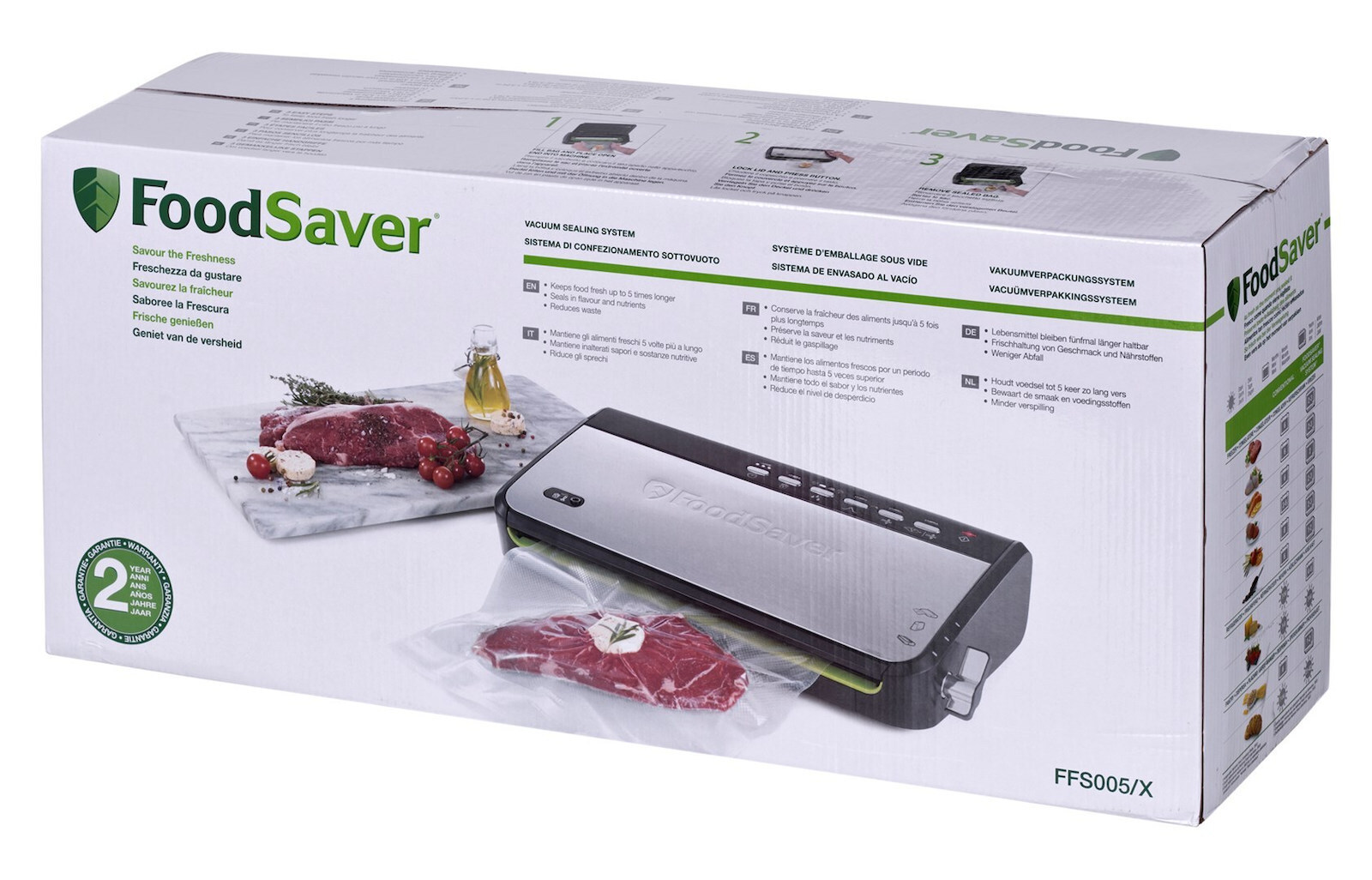 FoodSaver Συσκευή Vacuum με Μέγιστο Μήκος Σφραγίσματος 410mm - Image 9