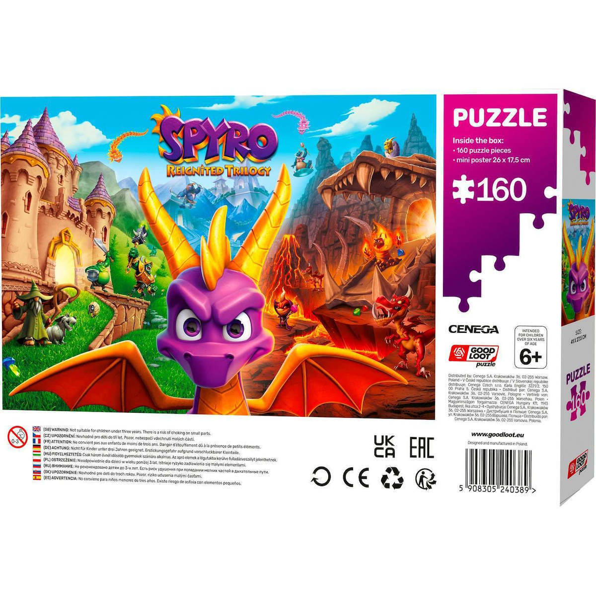 Παιδικό Puzzle Spyro Reignited για 6+ Ετών 160pcs Good Loot - Image 4