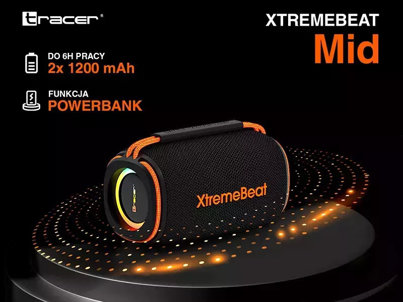 Tracer XtremeBeat Mid Bluetooth 15W Μαύρο - Image 4