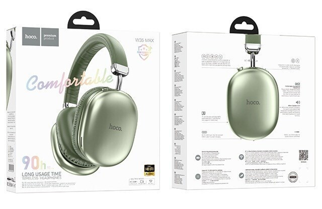 Hoco W35 Max Bluetooth / 3.5mm με 40 ώρες Λειτουργίας - Image 4