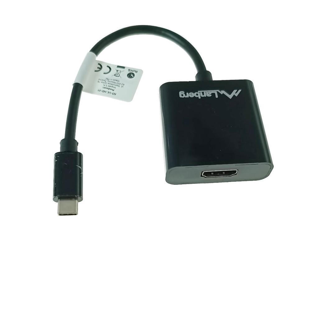 Lanberg USB-C male σε HDMI female 1τμχ (AD-UC-HD-01) - Image 3