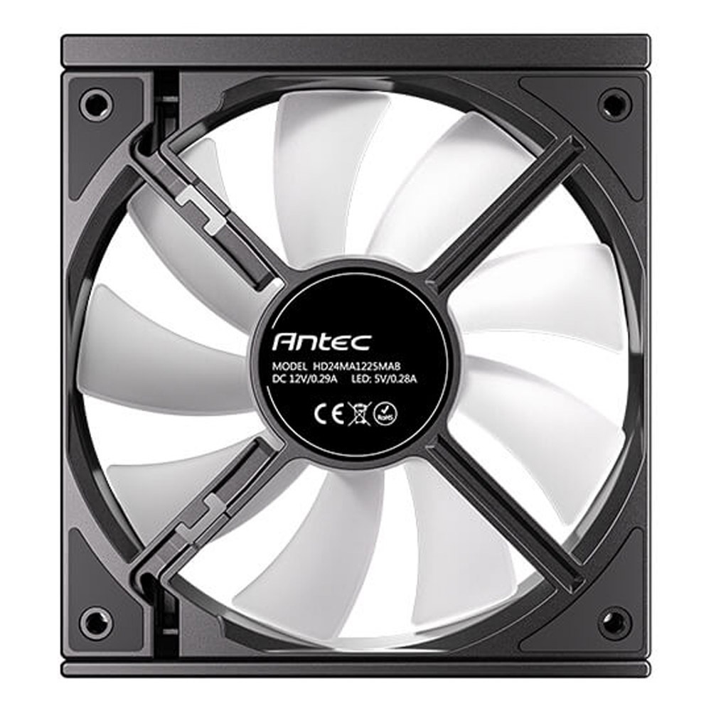 Antec C120 Case Fan με ARGB Φωτισμό και Σύνδεση 3-Pin / 4-Pin PWM 3τμχ - Image 8