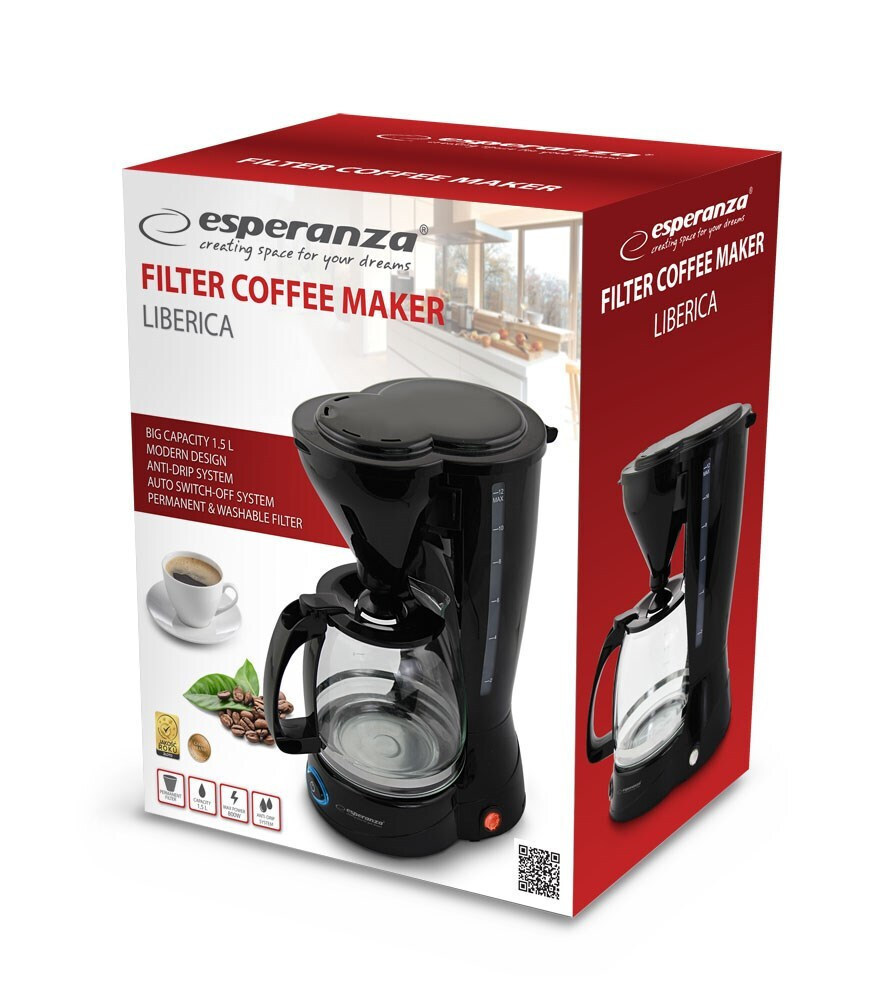 Esperanza Καφετιέρα Φίλτρου 800W - Image 2