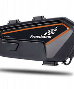 FreedConn F1 V2 EU Ενδοεπικοινωνία Μονή για Κράνος Μηχανής με Bluetooth