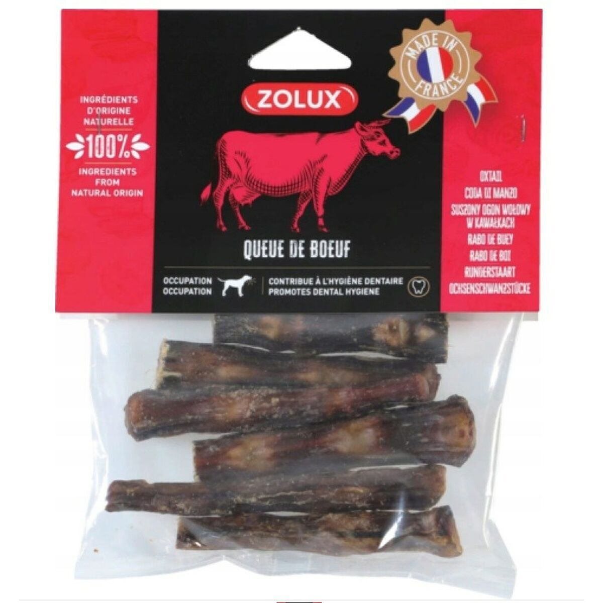 Zolux Λιχουδιά Σκύλου με Βοδινό 18.5εκ. 150gr 3τμχ