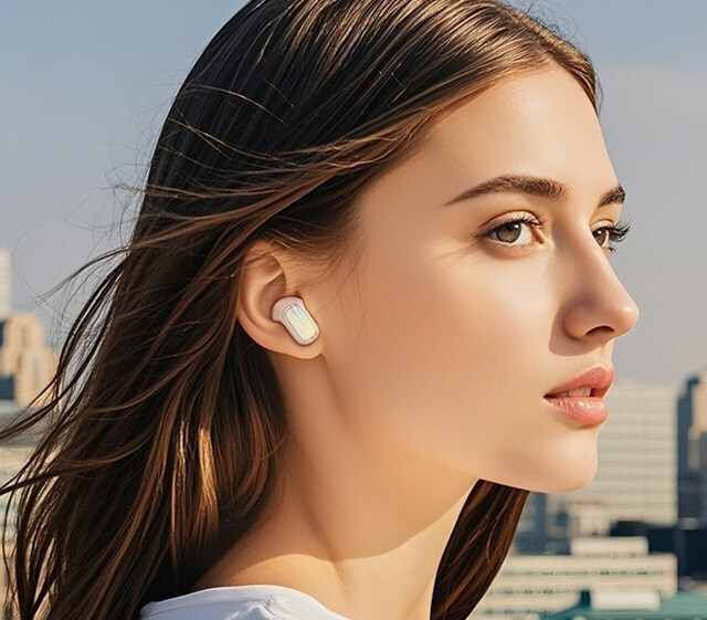 Hoco EQ20 In-ear Bluetooth Handsfree Ακουστικά με Θήκη Φόρτισης Λευκά - Image 4