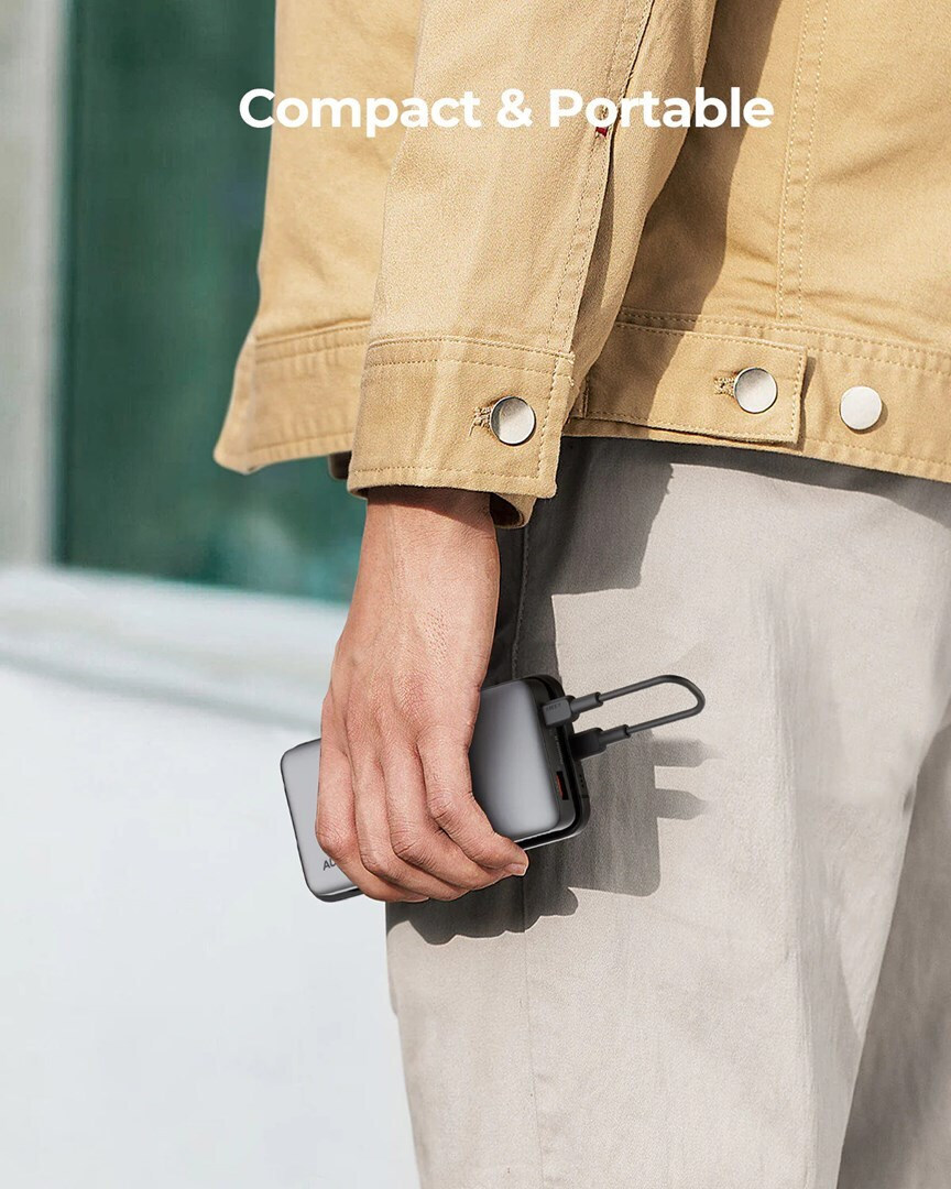 Aukey PB-Y41 10000mAh 30W Γκρι - Image 4