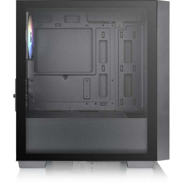 Thermaltake Versa H16 TG ARGB Gaming Micro Tower Κουτί Υπολογιστή με Πλαϊνό Παράθυρο Μαύρο - Image 4