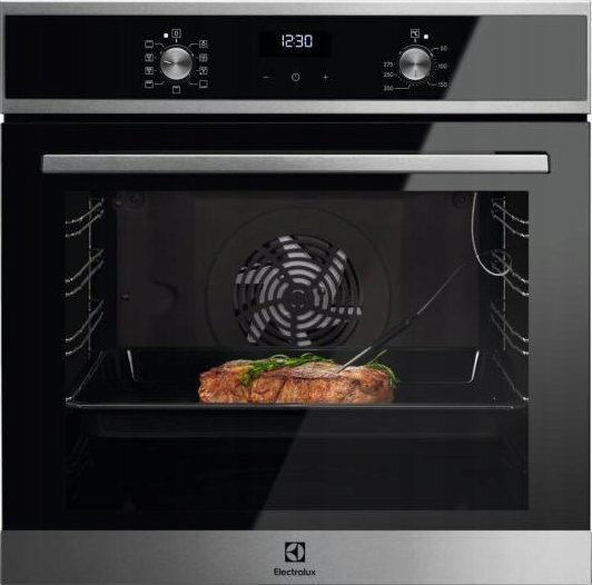Electrolux Άνω Πάγκου Μαύρος EOE5C71X