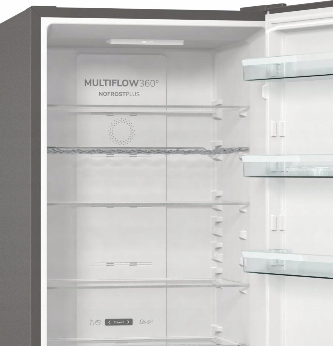 Gorenje Ψυγειοκαταψύκτης 470lt NoFrost Ασημί NRK620CA2XL4 - Image 2