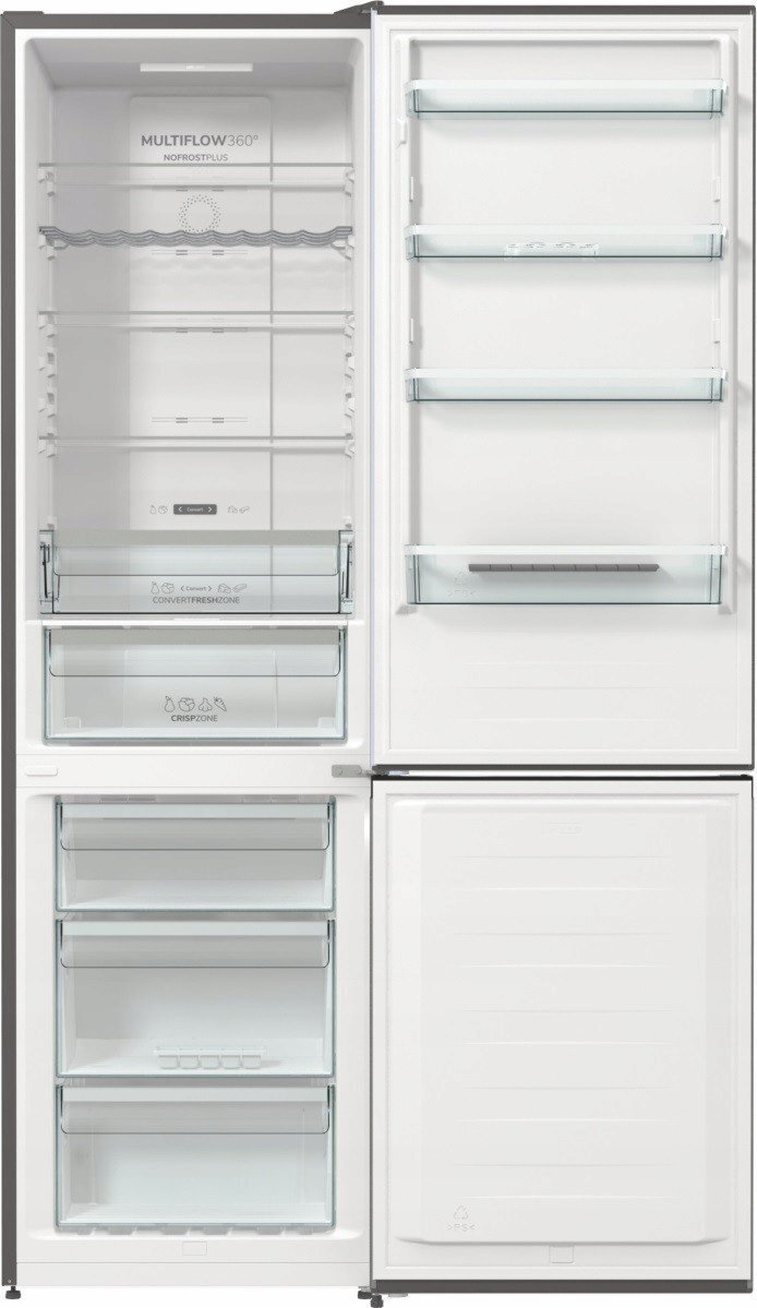 Gorenje Ψυγειοκαταψύκτης 470lt NoFrost Ασημί NRK620CA2XL4 - Image 9