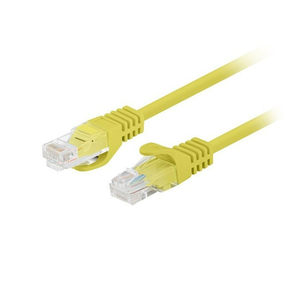 Lanberg U/UTP Cat.6 Καλώδιο Δικτύου Ethernet 1.5m Κίτρινο 1τμχ (PCU6-20CC-0150-Y)