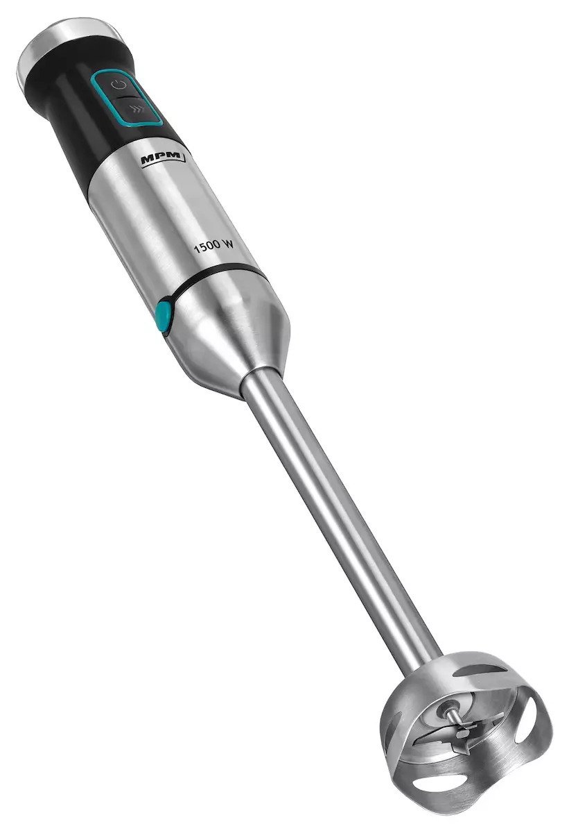 MPM Ραβδομπλέντερ με Πλαστική Ράβδο 1500W Γκρι - Image 2