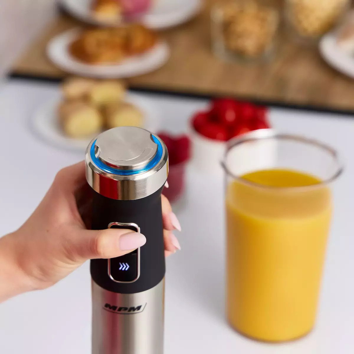 MPM Ραβδομπλέντερ με Πλαστική Ράβδο 1500W Γκρι - Image 9