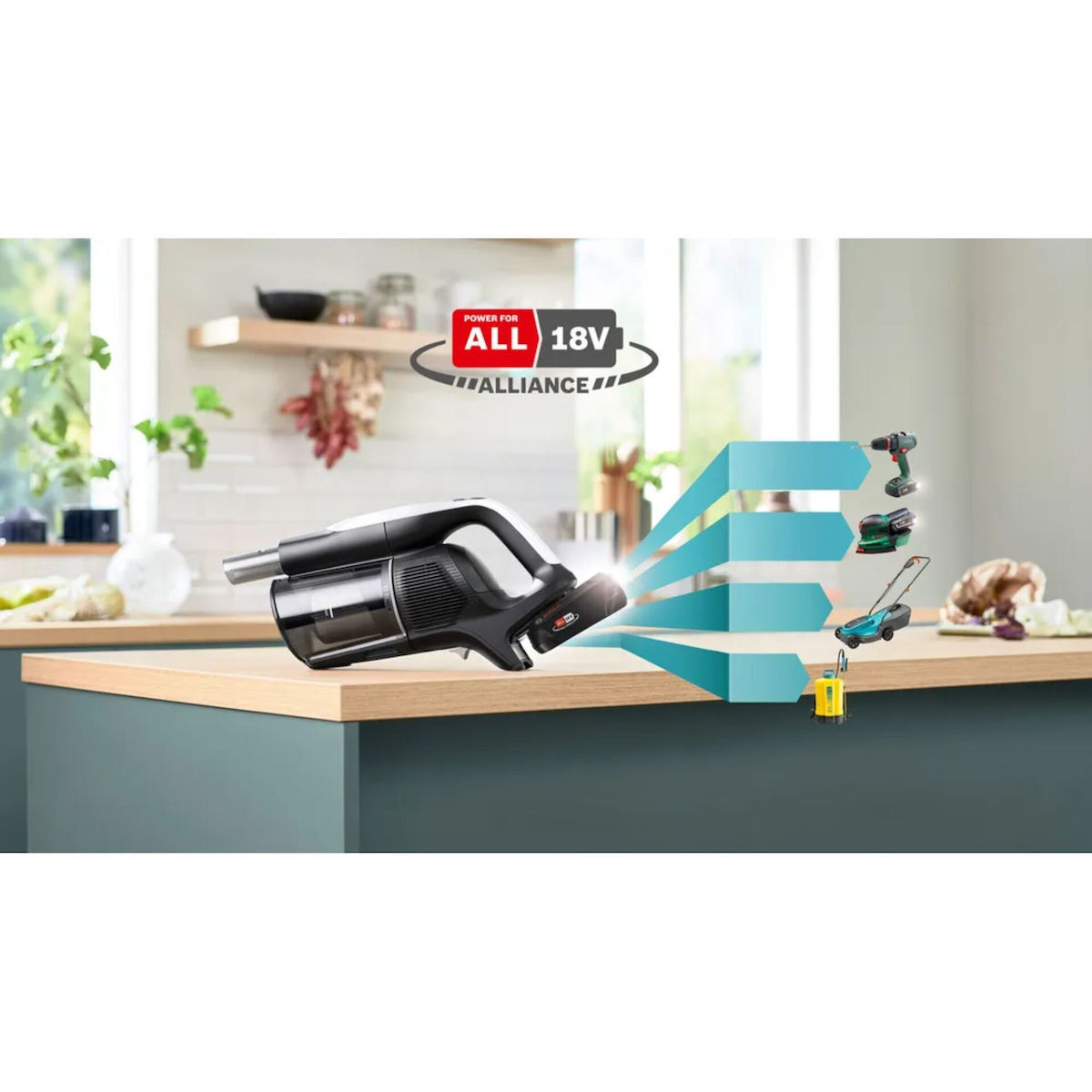 Bosch Unlimited 10 Επαναφορτιζόμενη 2 σε 1 Λευκή - Image 7