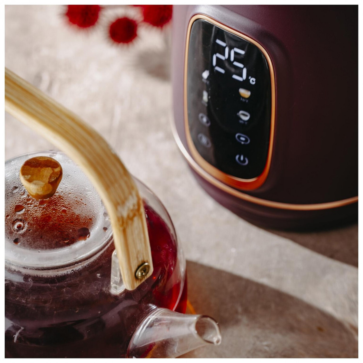 Adler AD 1305 1.7lt με Ισχύ 1850W Burgundy - Image 8