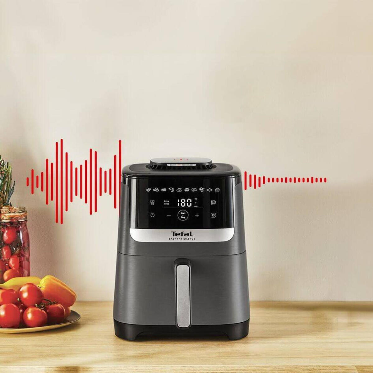 Tefal Easy Fry 5lt Γκρι - Image 2
