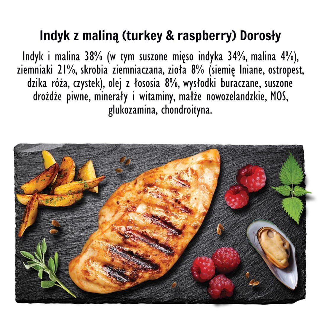 Paka Zwierzaka 1.5kg Ξηρά Τροφή Σκύλων με Γαλοπούλα - Image 3