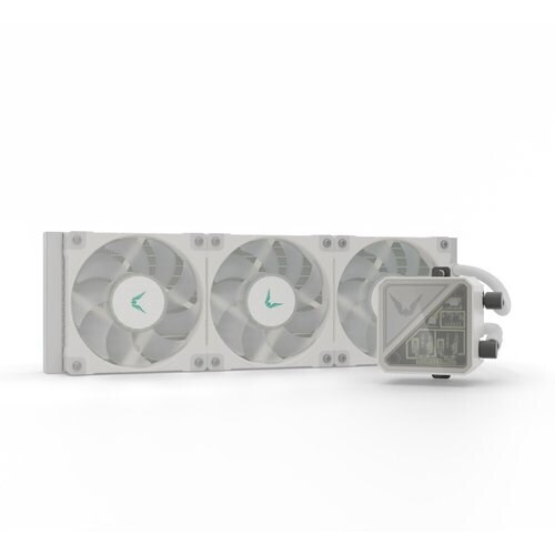 CoolerMaster MasterLiquid 360 Core II Υδρόψυξη Επεξεργαστή Τριπλού Ανεμιστήρα 120mm για Socket 1700/1200/115x με ARGB Φωτισμό Λευκή - Image 12