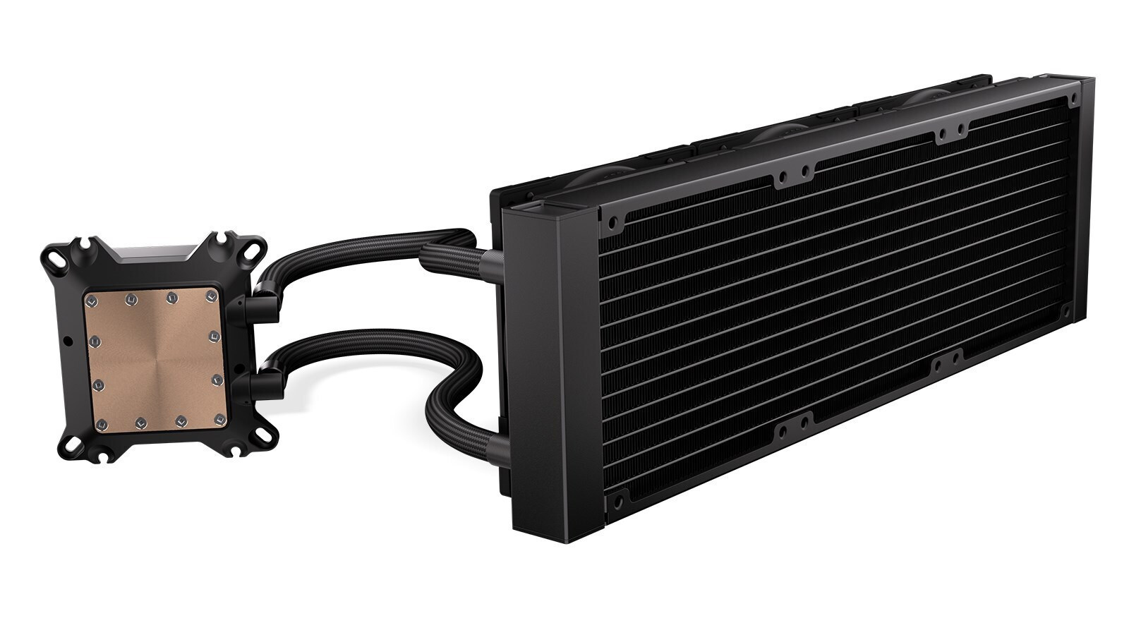 CoolerMaster MasterLiquid 360 Core II Υδρόψυξη Επεξεργαστή Τριπλού Ανεμιστήρα 120mm για Socket 1700/1200/115x με ARGB Φωτισμό Λευκή - Image 8