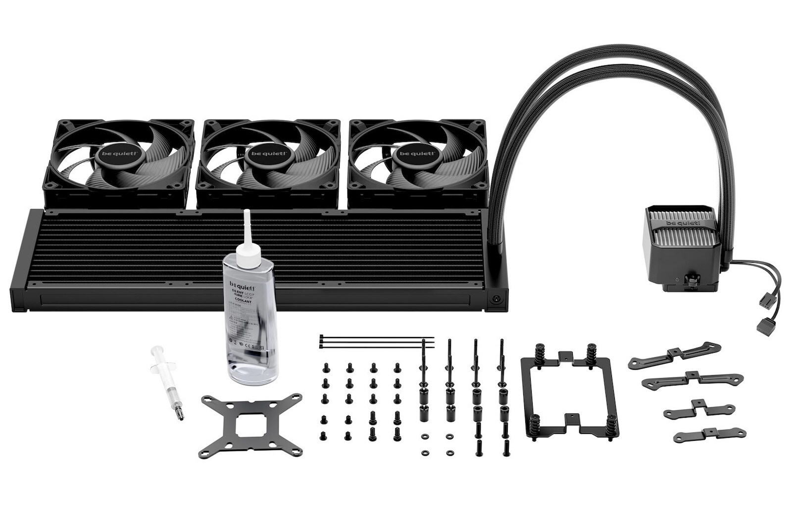CoolerMaster MasterLiquid 360 Core II Υδρόψυξη Επεξεργαστή Τριπλού Ανεμιστήρα 120mm για Socket 1700/1200/115x με ARGB Φωτισμό Λευκή - Image 10