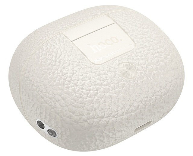 Hoco EA5 Duke III Open Ear Bluetooth Handsfree Ακουστικά με Θήκη Φόρτισης Λευκά - Image 3