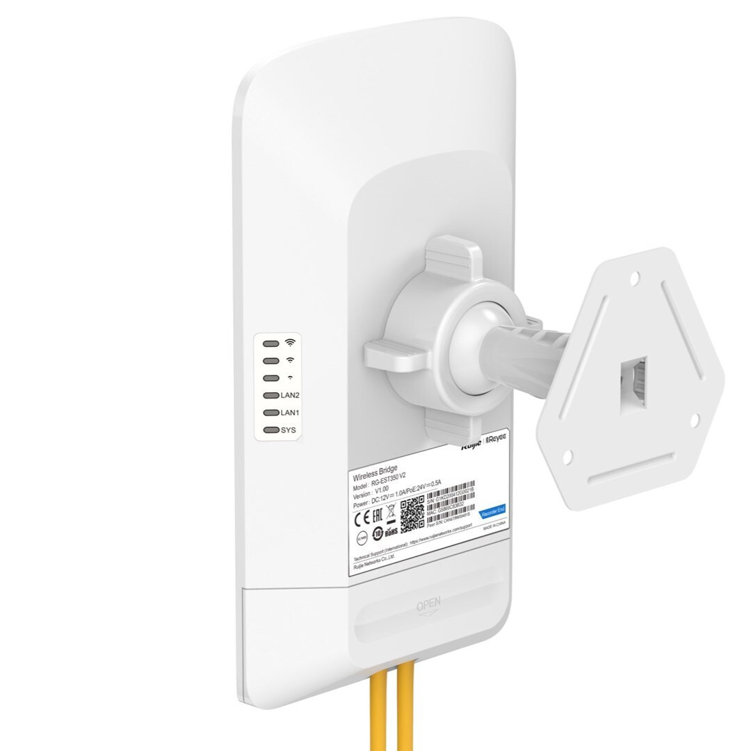 Ruijie RG-EST350 V2 Εξωτερική Κεραία WiFi Sectorial 15dBi με σύνδεση Ethernet - Image 4