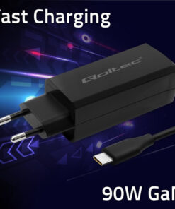 Alternative view of Qoltec 52420 90W με Καλώδιο USB-C