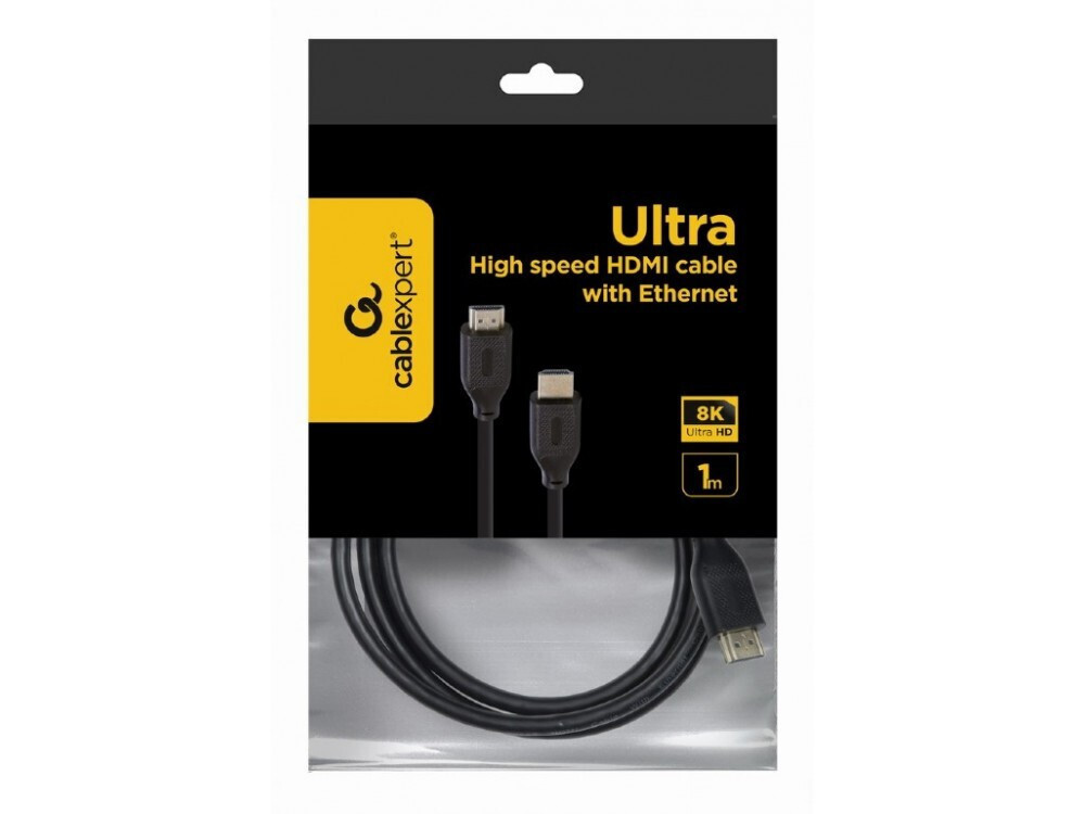 Cablexpert HDMI 2.1 HDMI male - HDMI male 1m Μαύρο (bCCB-HDMIL-1M) - Image 5