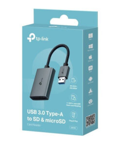 Alternative view of TP-LINK Card Reader USB 3.2 Type-C για SD Γκρι