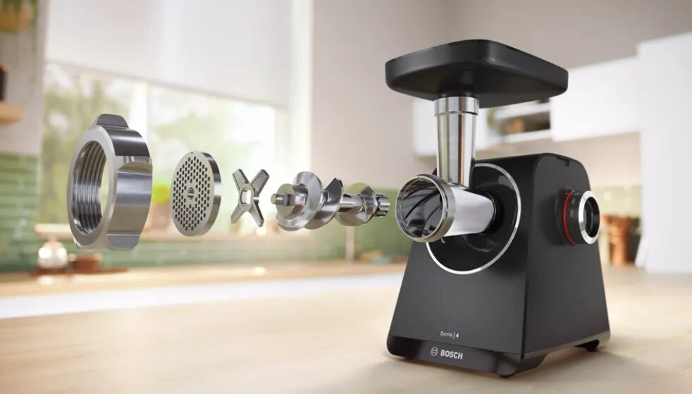 Bosch MFWS440B Μηχανή Άλεσης Κιμά 1900W Μαύρη - Image 3
