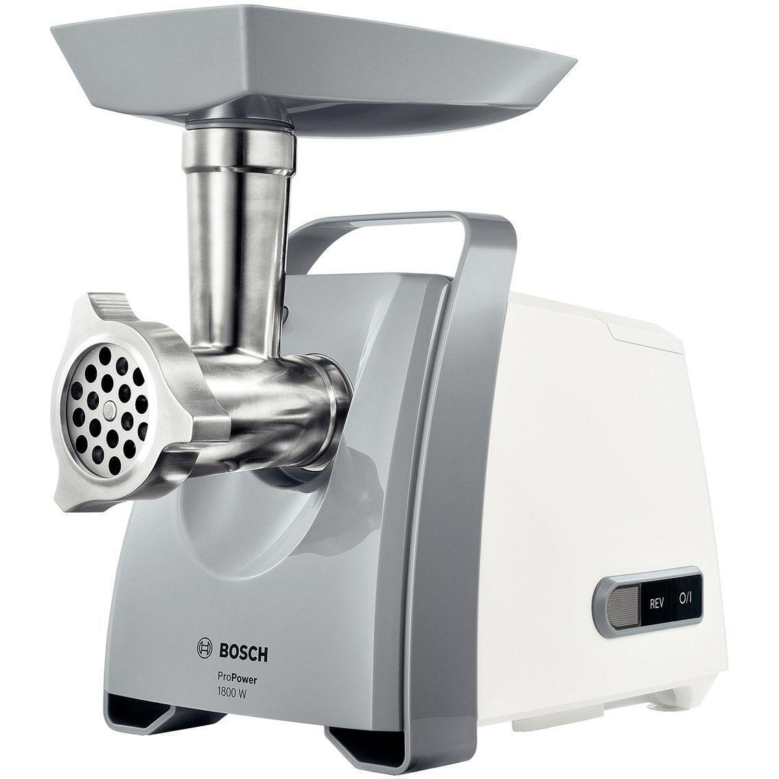 Bosch Μηχανή Άλεσης Κιμά 600W Λευκή