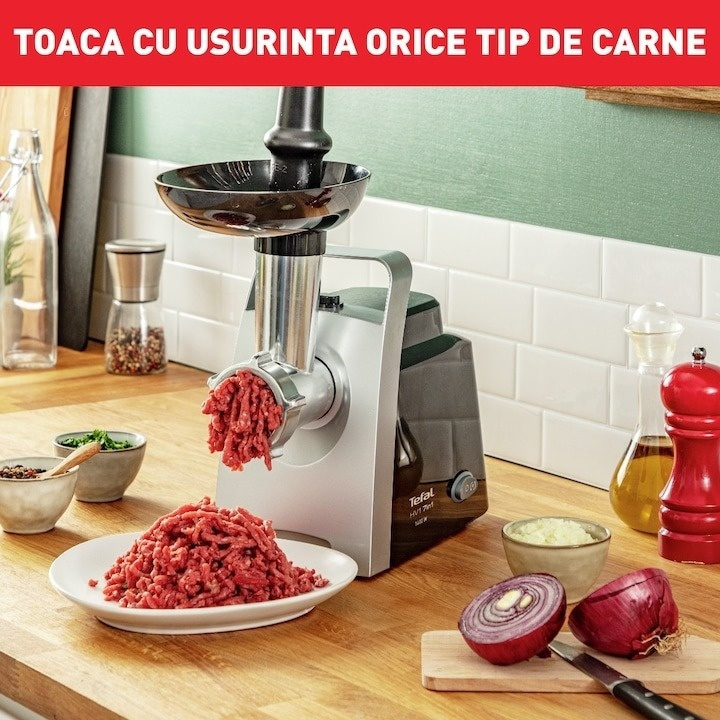 Tefal Μηχανή Άλεσης Κιμά 1400W Μαύρη - Image 5