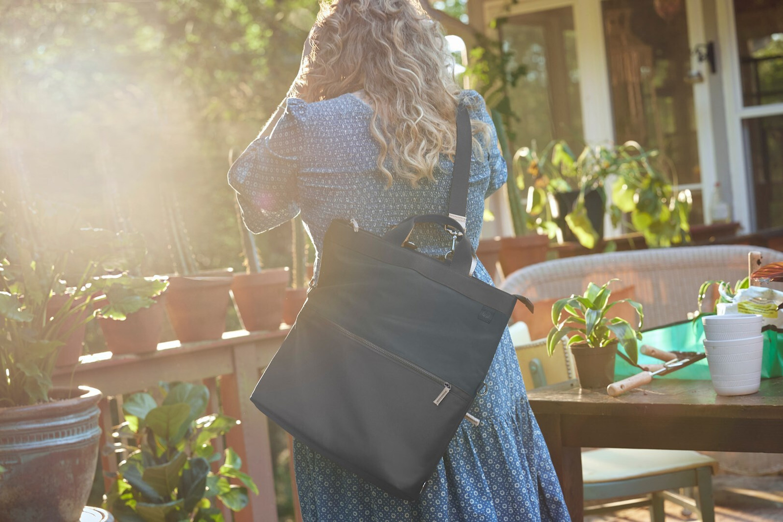 HP Convertible Laptop Backpack Tote 14.1" Μαύρη - Image 2