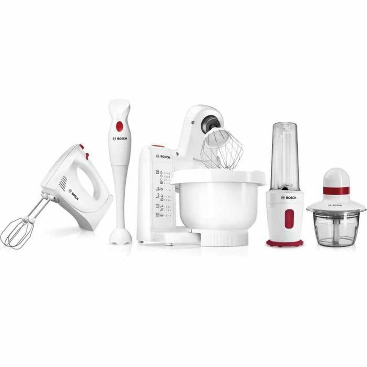 Bosch Ραβδομπλέντερ με Ανοξείδωτη Ράβδο 350W Λευκό - Image 3
