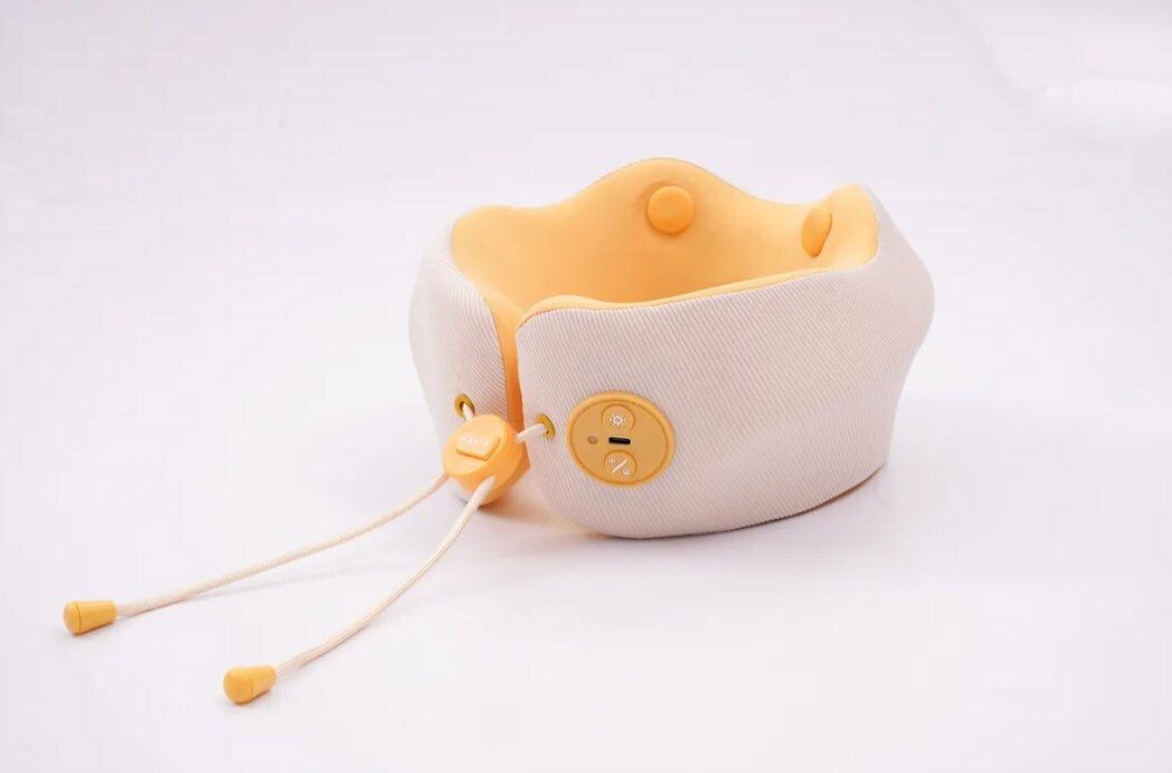 Havit Massager Συσκευή Μασάζ για τον Αυχένα Κίτρινη NM1702yellow - Image 2